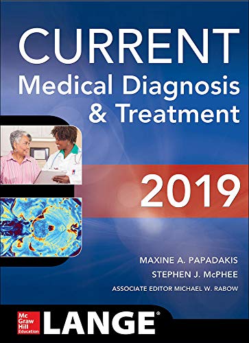 Book Cover CURRENT Medical Diagnosis and Treatment 2019