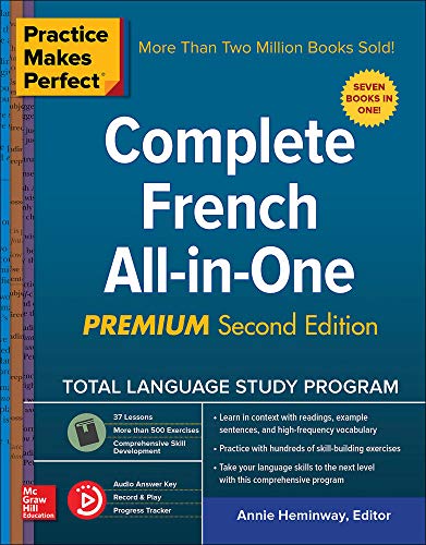 Book Cover Practice Makes Perfect: Complete French All-in-One, Premium Second Edition