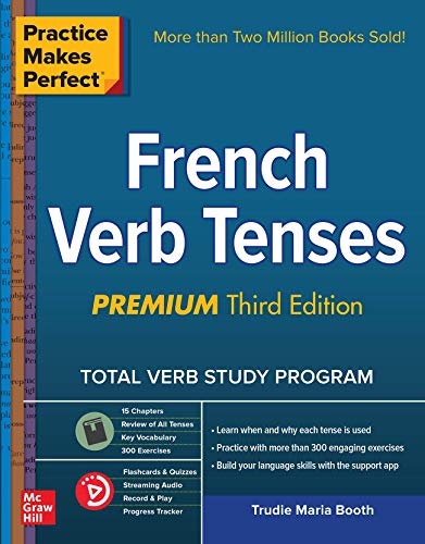 Book Cover Practice Makes Perfect: French Verb Tenses, Premium Third Edition