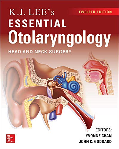 Book Cover KJ Lee's Essential Otolaryngology, 12th edition