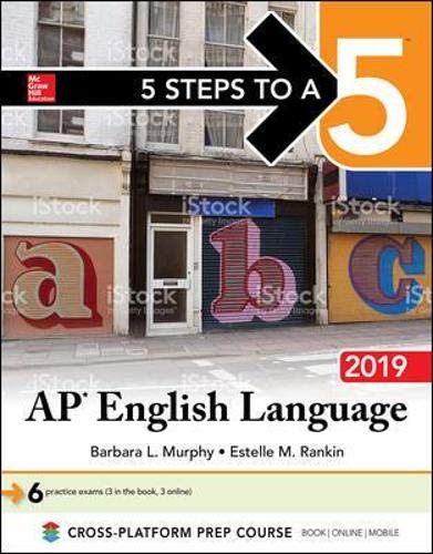 Book Cover 5 Steps to a 5: AP English Language 2019