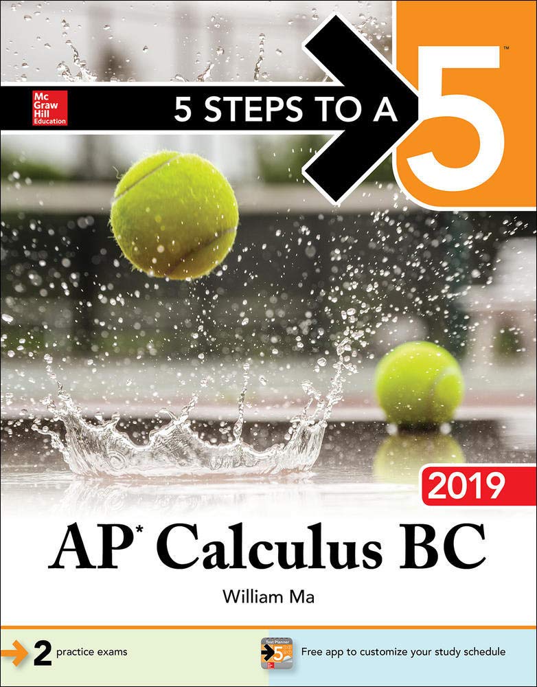 Book Cover 5 Steps to a 5: AP Calculus BC 2019