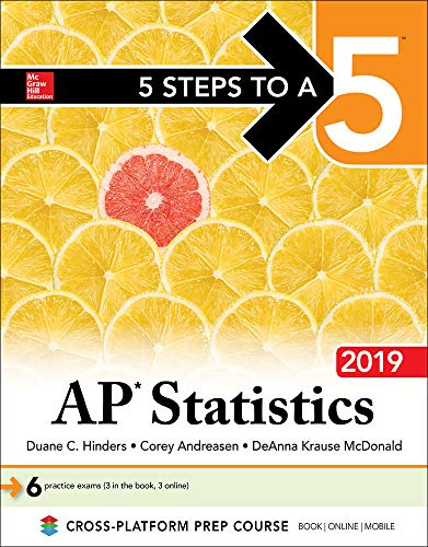 Book Cover 5 Steps to a 5: AP Statistics 2019