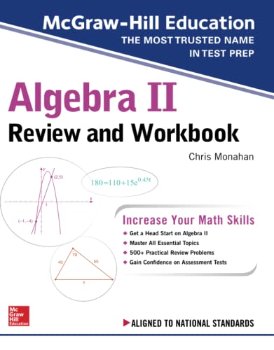Book Cover Algebra II Review and Workbook (Mcgraw-hill Education)