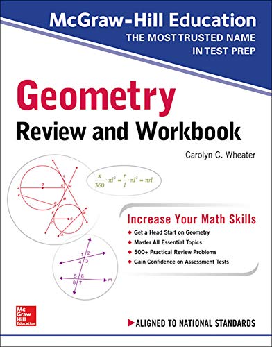 Book Cover McGraw-Hill Education Geometry Review and Workbook