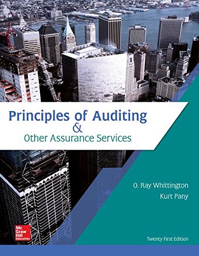 Book Cover Loose Leaf for Principles of Auditing & Other Assurance Services