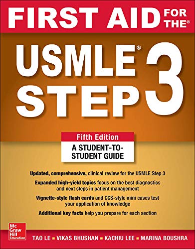 Book Cover First Aid for the USMLE Step 3, Fifth Edition