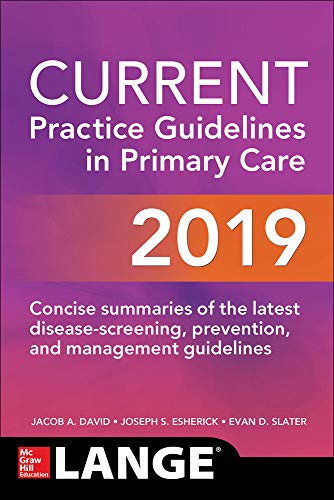 Book Cover CURRENT Practice Guidelines in Primary Care 2019
