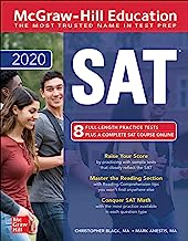 Book Cover McGraw-Hill Education SAT 2020