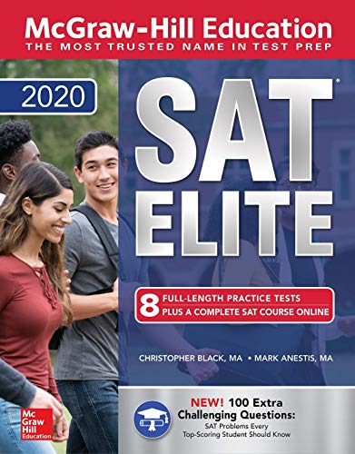 Book Cover McGraw-Hill Education SAT Elite 2020