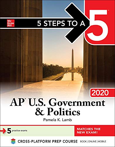 Book Cover 5 Steps to a 5: AP U.S. Government & Politics 2020