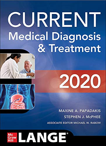 Book Cover CURRENT Medical Diagnosis and Treatment 2020