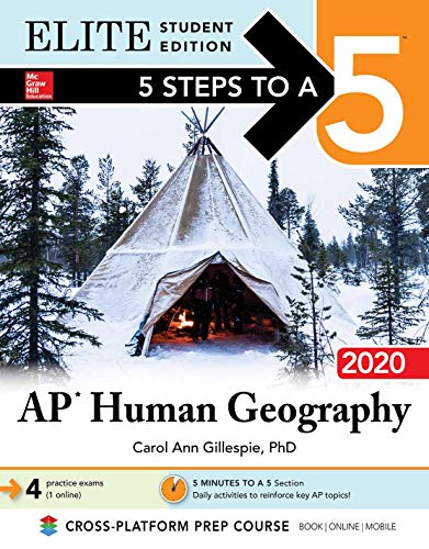 Book Cover 5 Steps to a 5 AP Human Geography 2020: Elite Student Edition