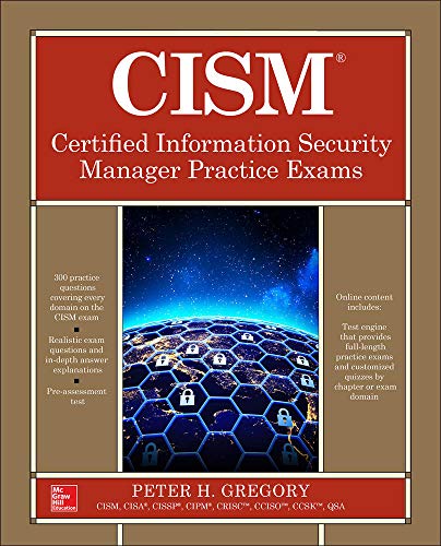 Book Cover CISM Certified Information Security Manager Practice Exams