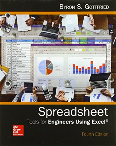 Book Cover Loose Leaf for Spreadsheet Tools for Engineers Using Excel