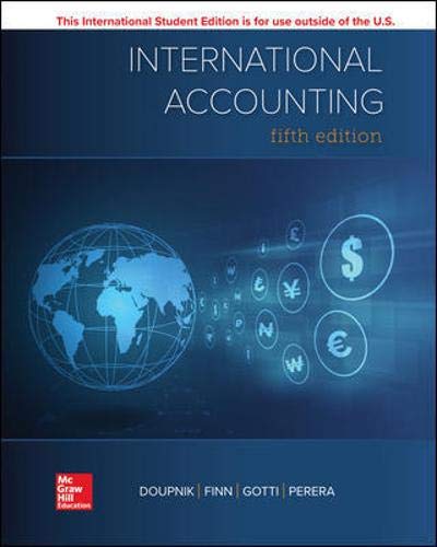 Book Cover ISE International Accounting