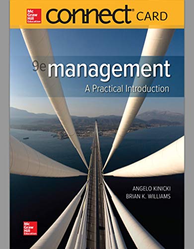 Book Cover Connect Access Card for Management: A Practical Introduction