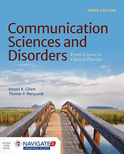 Book Cover Communication Sciences and Disorders: From Science to Clinical Practice