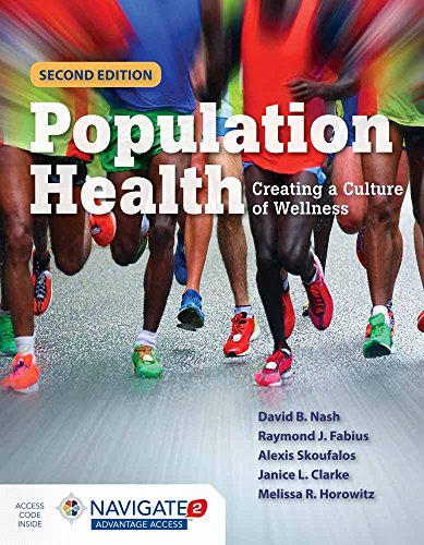 Book Cover Population Health: Creating a Culture of Wellness