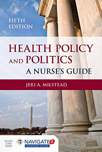 Book Cover Health Policy and Politics: A Nurse's Guide (Milstead, Health Policy and Politics)