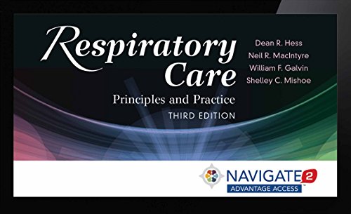 Book Cover Respiratory Care: Principles and Practice