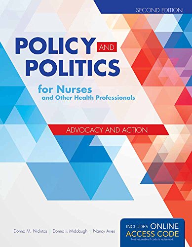 Book Cover Policy and Politics for Nurses and Other Health Professionals