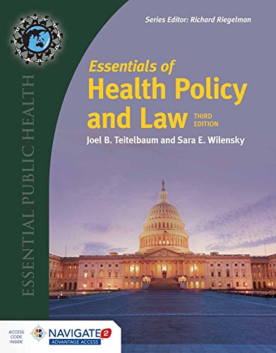 Book Cover Essentials of Health Policy and Law (Essential Public Health)