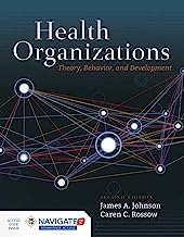 Book Cover Health Organizations: Theory, Behavior, and Development