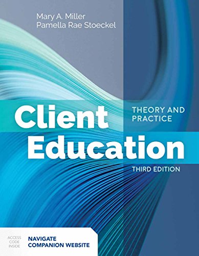 Book Cover Client Education: Theory and Practice: Theory and Practice