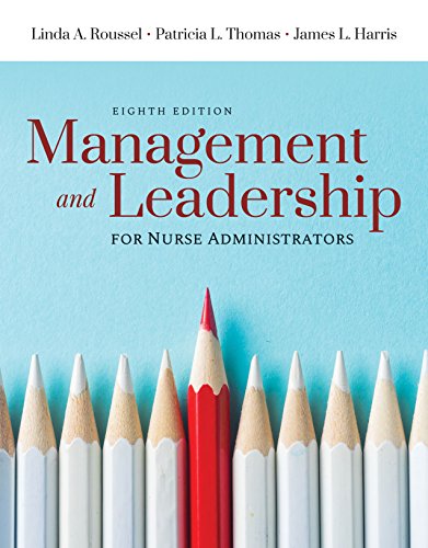 Book Cover Management and Leadership for Nurse Administrators