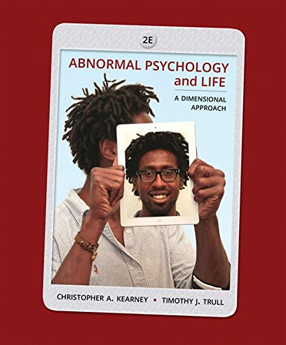 Book Cover Abnormal Psychology and Life: A Dimensional Approach