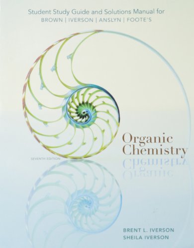 Book Cover Student Study Guide and Solutions Manual for Organic Chemistry, 7th Edition