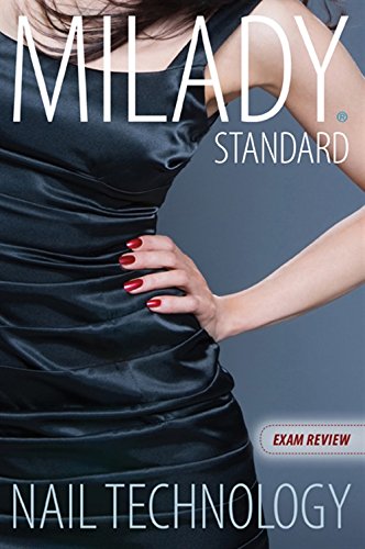 Book Cover Exam Review for Milady Standard Nail Technology