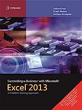 Book Cover Succeeding in Business with Microsoft Excel 2013: A Problem-Solving Approach (New Perspectives)
