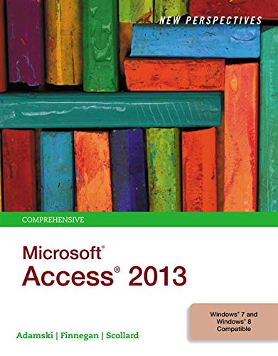 Book Cover New Perspectives on MicrosoftAccess2013, Comprehensive
