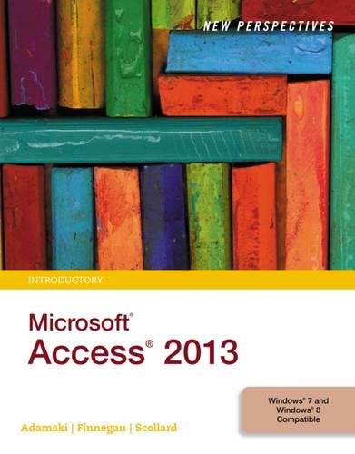 Book Cover New Perspectives on Microsoft Access 2013, Introductory