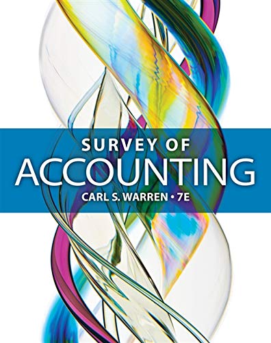 Book Cover Survey of Accounting