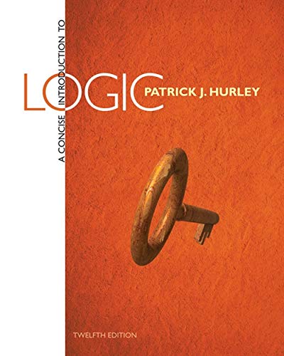 Book Cover A Concise Introduction to Logic
