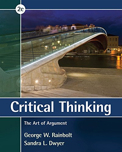 Book Cover Critical Thinking: The Art of Argument (MindTap Course List)