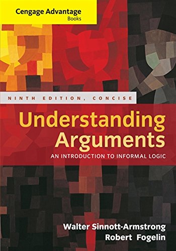 Book Cover Cengage Advantage Books: Understanding Arguments, Concise Edition