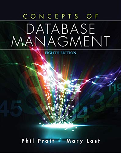 Book Cover Concepts of Database Management