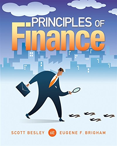 Book Cover Principles of Finance (Finance Titles in the Brigham Family)