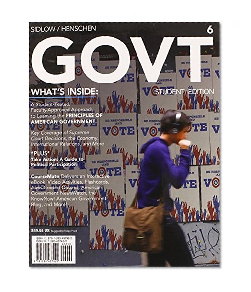 Book Cover GOVT6 (with CourseMate Printed Access Card) (New, Engaging Titles from 4LTR Press)