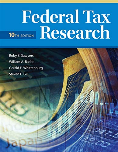 Book Cover Federal Tax Research