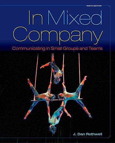 Book Cover In Mixed Company: Communicating in Small Groups