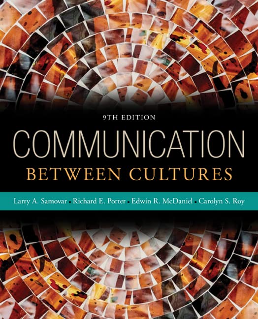 Book Cover Communication Between Cultures