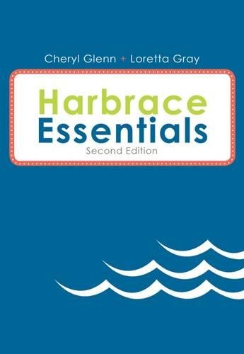 Book Cover Harbrace Essentials, Spiral bound Version