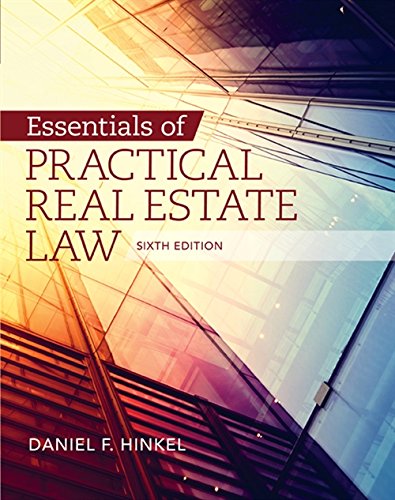 Book Cover Essentials of Practical Real Estate Law