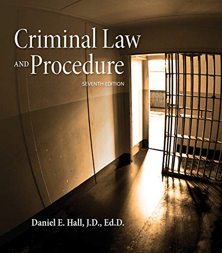 Book Cover Criminal Law and Procedure