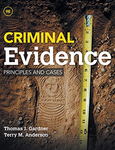 Book Cover Criminal Evidence: Principles and Cases
